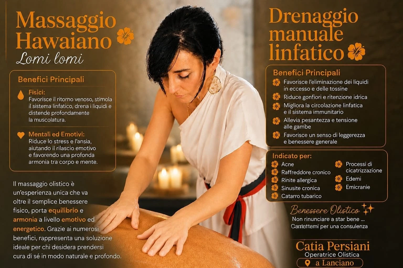 Catia Persiani - Operatrice Olistica del Massaggio a Lanciano